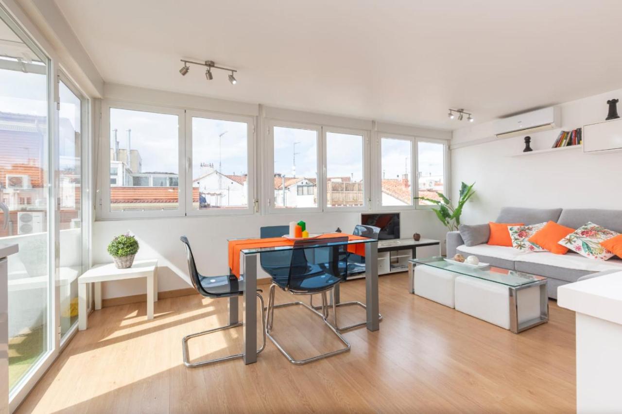 Apartamento Atico Las Letras - Alojamiento De Temporada Madrid Buitenkant foto