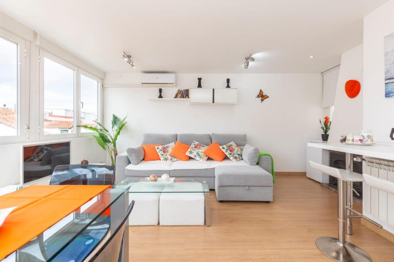 Apartamento Atico Las Letras - Alojamiento De Temporada Madrid Buitenkant foto